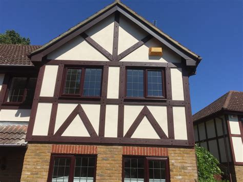 tudor board cladding|tudor wood paneling exterior.